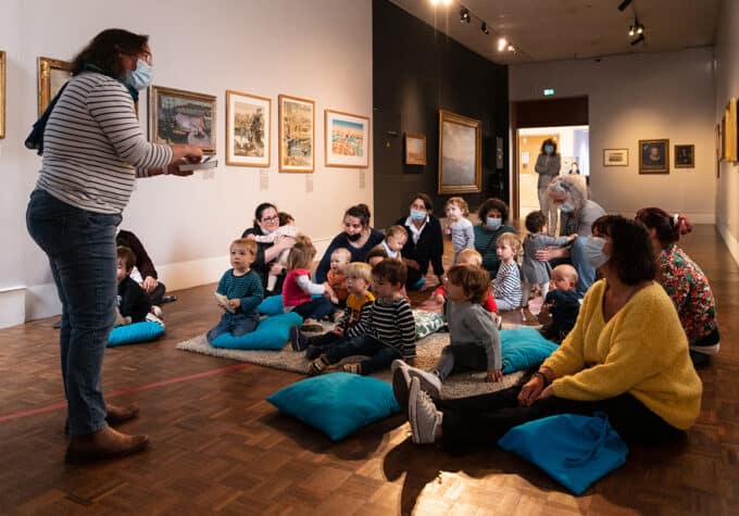 Atelier pour les enfants au Musée des Beaux-Arts
